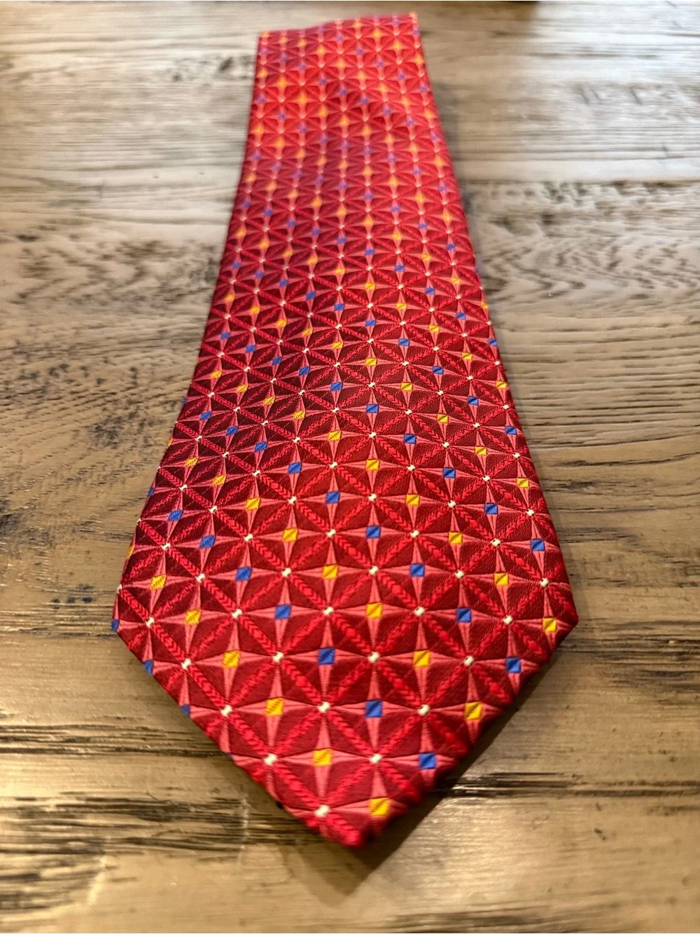 Robert Talbott bright red